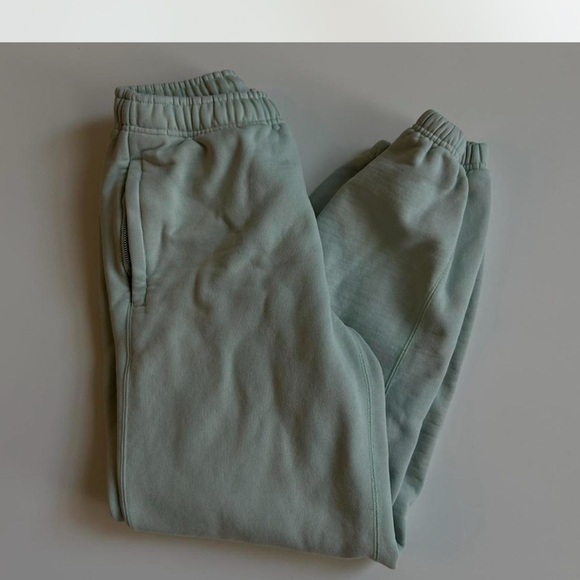 Nike Green Pantsuit Relaxed Fit Cotton Blend - Picture 6 of 6